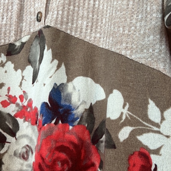 White Birch Floral Hoodie - Picture 3 of 7